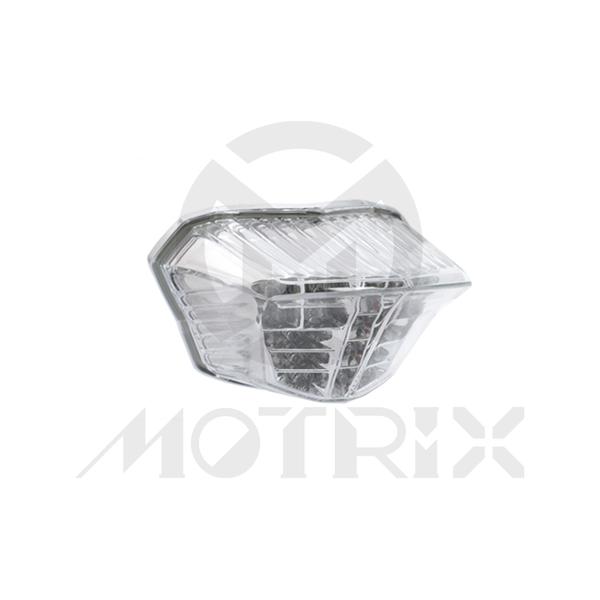 Taillight(LED) for YAMAHA XJR6, clear lens, with E-mark