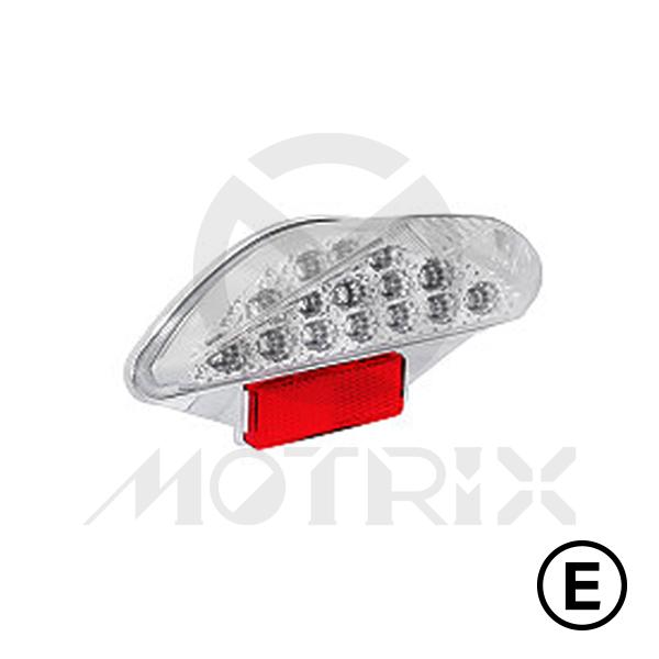 Taillight(LED) for YAMAHA AEROX, clear lens, with E-mark