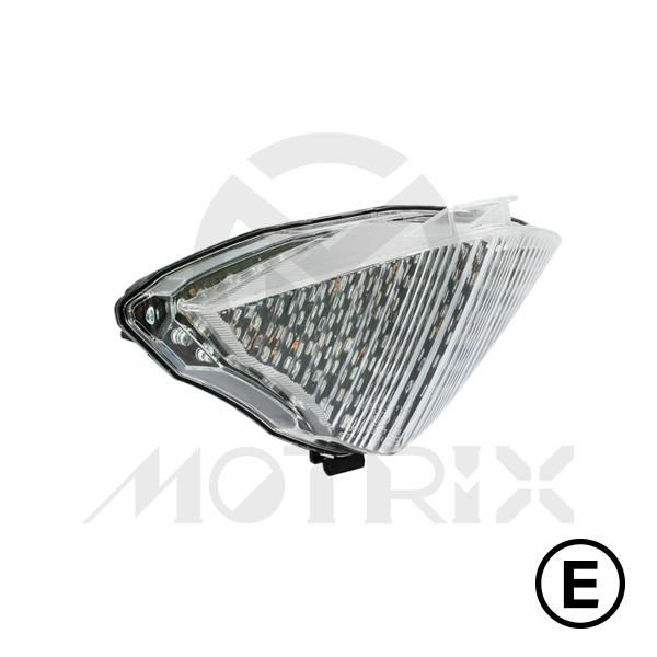 Taillight(LED) for YAMAHA YZF R1, clear lens, with E-mark