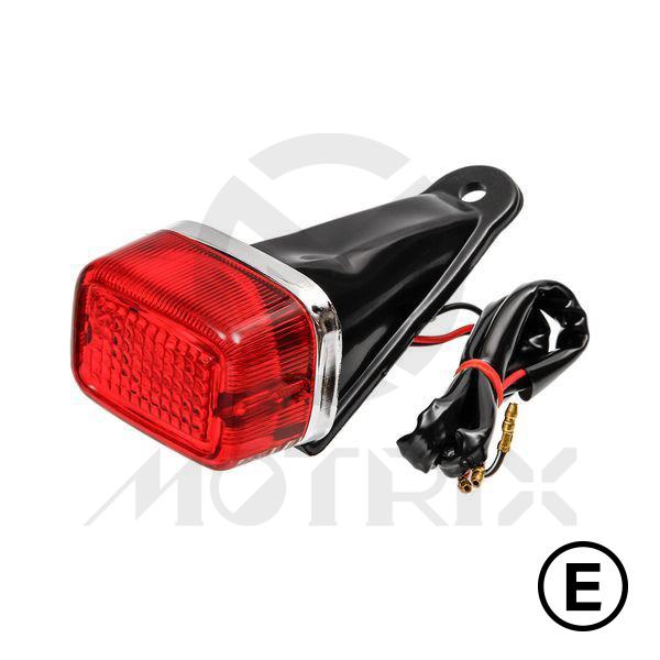 Taillight for YAMAHA ENDURO, black lens