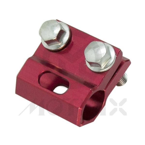 CNC alloy brake line clamps for HONDA CRF 230 13-17 red