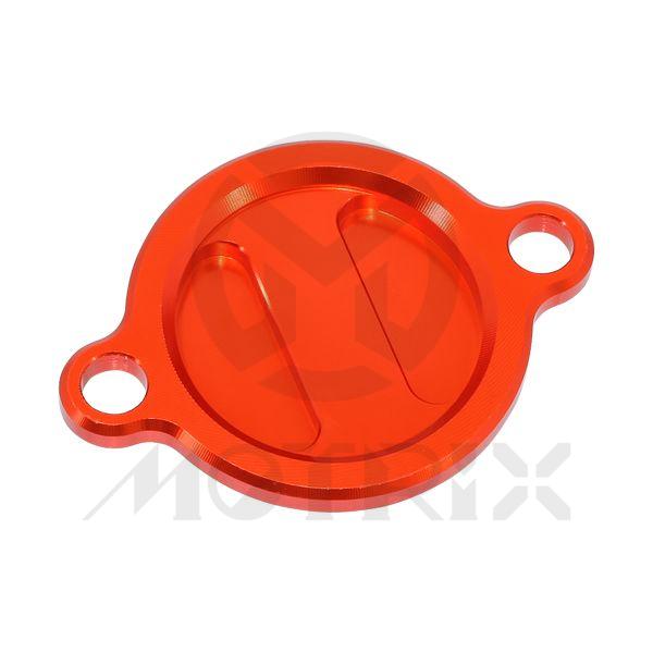 Oil filter cover for KTM Freeride 250F, 350 EXC-F, 450 SMR ; GAS GAS MC 450F