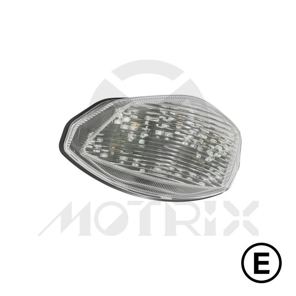 Taillight(LED) for SUZUKI GSXR1000, clear lens, with E-mark
