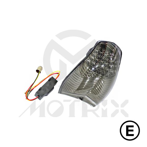 Taillight(LED) for BMW 1200 S/R, clear lens, with E-mark