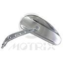 Mirror for universal. Housing : Zinc / Silver ; Stay : Aluminum / Silver