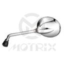 Mirror for universal. Housing : Steel / Silver ; Stay : Steel / Silver