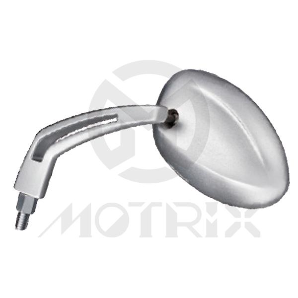Mirror for universal. Housing : Aluminum / Silver ; Stay : Aluminum / Silver