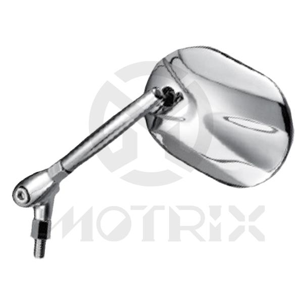 Mirror for universal. Housing : Aluminum / Silver ; Stay : Aluminum / Silver