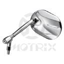 Mirror for universal. Housing : Aluminum / Silver ; Stay : Aluminum / Silver