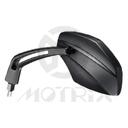 Mirror for universal. Housing : Aluminum / Silver ; Stay : Aluminum / Silver