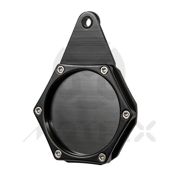 Tax disc holders, black look.