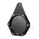 Tax disc holders, black look.