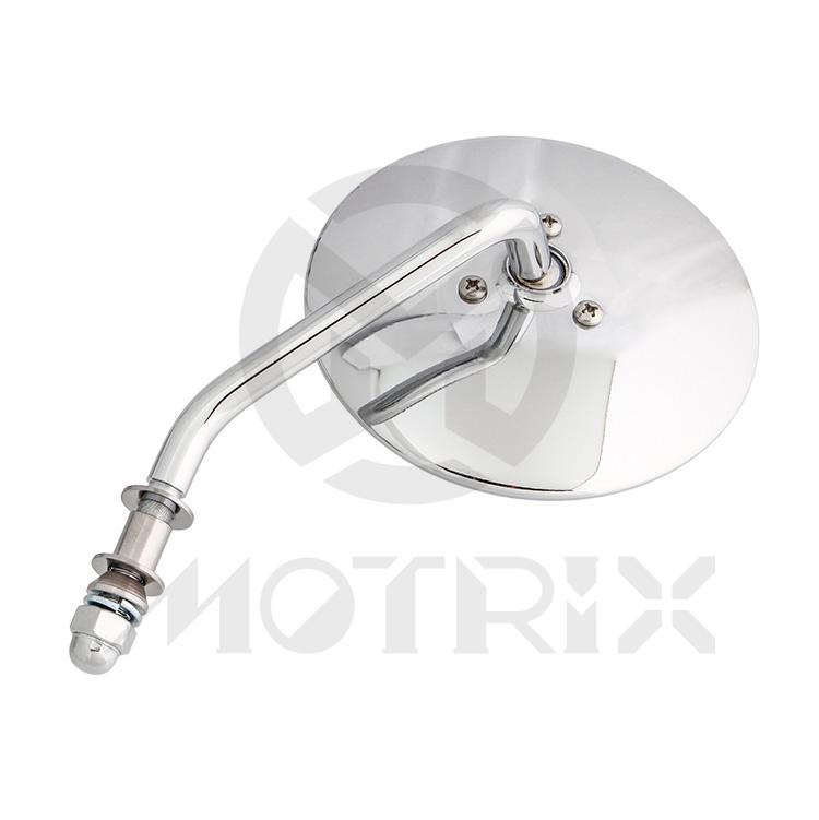 Harley mirror Fits '82-later models (except VRSCF, XG750A, '14-'16 FLHR, FLHRC and FLHRSE, '14-later FLHTKSE, '23-later FLHXSE, '18-later FLTRXSE, '24-later FLHX, FLTRX, FLTRXSTSE and Revolution Max models). Street Glide models require separate purchase of Fairing Plug Kit P/N 57300063. Does not fit XL1200X with mirrors mounted below the handlebar