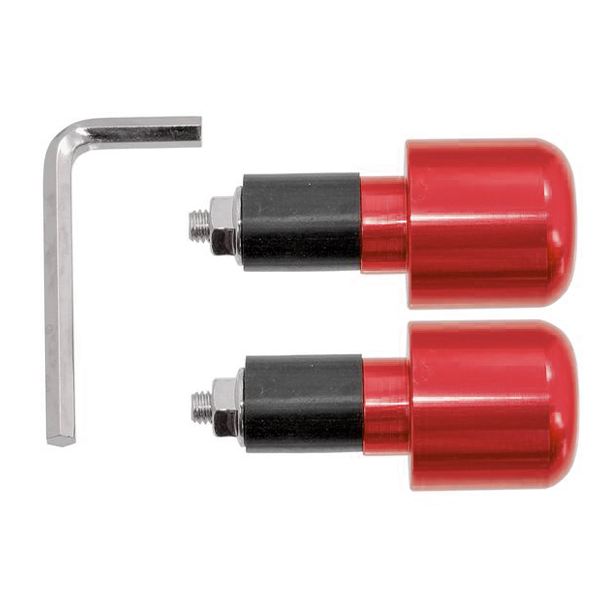 Handlebar end red 