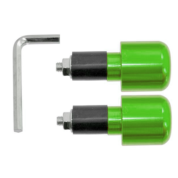 Handlebar end green 