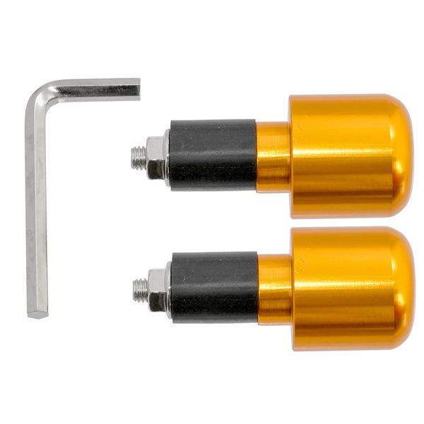 Handlebar end gold 