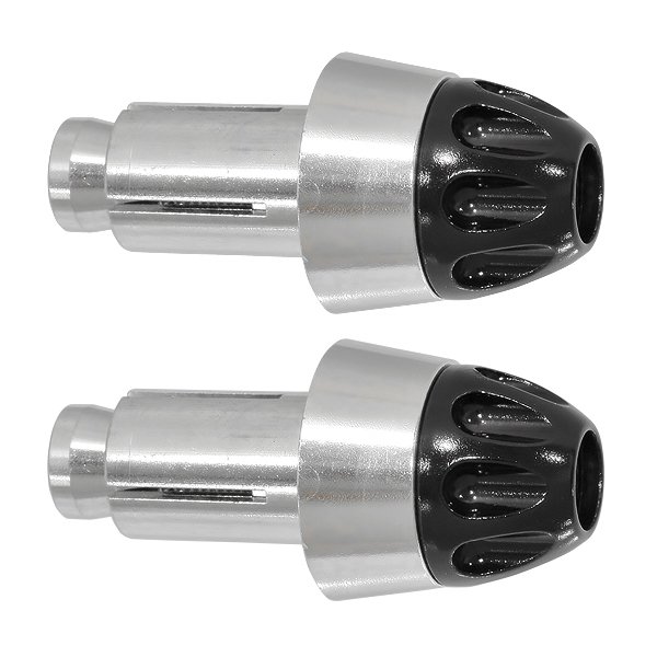 Bar end black
