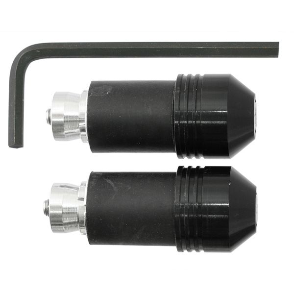 Universal bar end, D/22mm iD/14-19mm