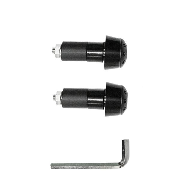 Bar end black 