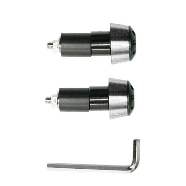 Bar end silver 