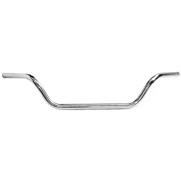 Chrome bar steel wide bar, W/34", H/6.25", R/12", S/9.5"