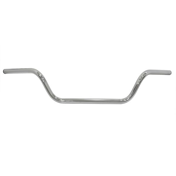 Chrome bar steel wide custom, W/36", H/6.75", R/12.5", S/12"