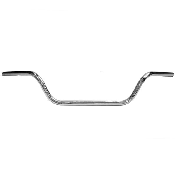 Chrome bar steel wide custom,W/36", H/6.75", R/12.5", S/12"
