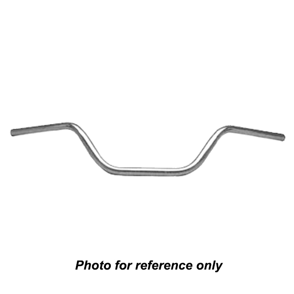 Bar chrome for street bike, (W)29.5", (R)5", (PB)10", (CW)5.5"