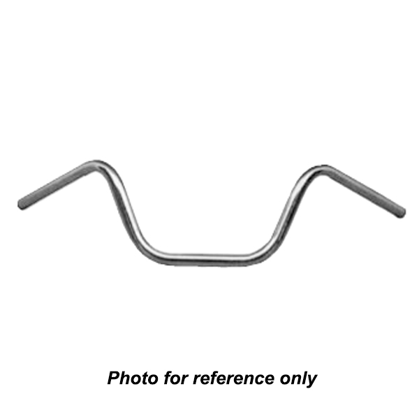 Plain 7/8'' magna-hawk bar chrome for street bike, (W)28.75", (R)5", (PB)10", (CW)4.5"