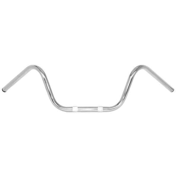 Plain 7/8'' custom bar chrome for street bike, W29" R7" CW7" PB8.5"