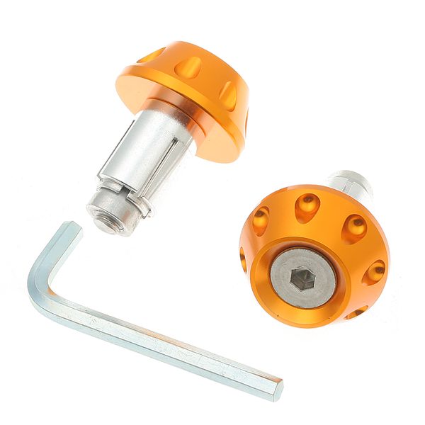 Universal bar ends gold specification: o.d. 35mm. Suit for bar I.D. ψ 14~ 22mm