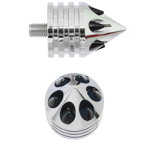 Alloy bar ends for KAWASAKI Spiked type 8mm