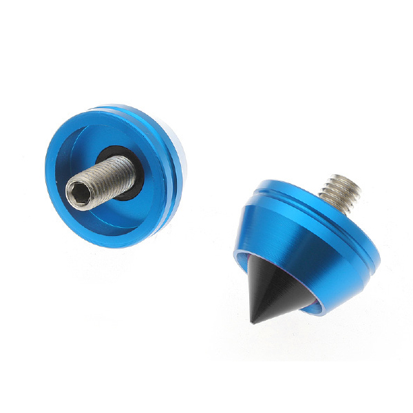 Universal bar ends blue m8 specification: o.d. 30mm