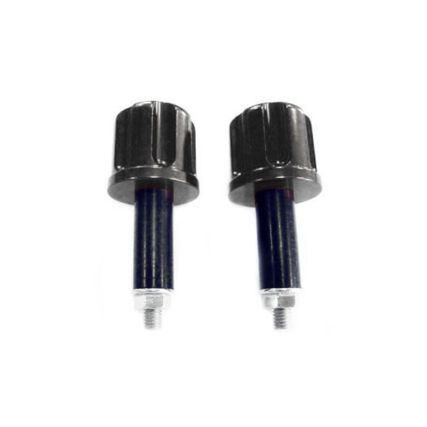 Motorcycle bar ends, universal, M6, anodized aluminium