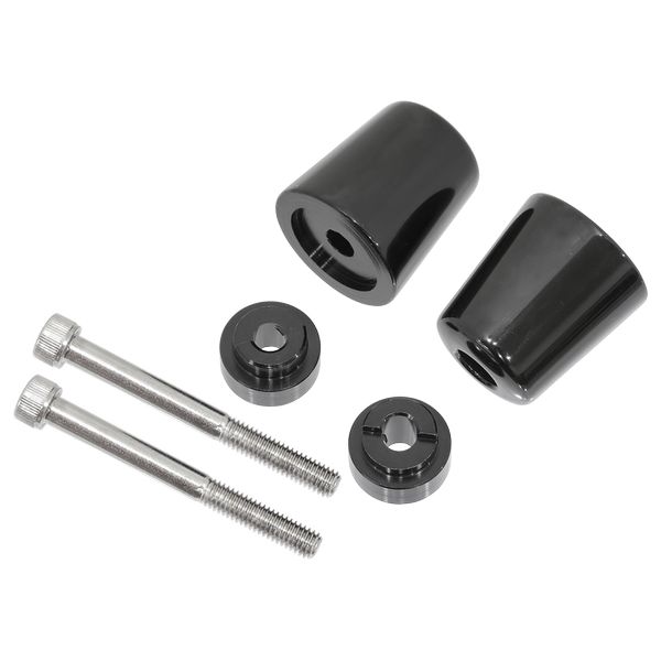 CNC bar end for HONDA CBR black