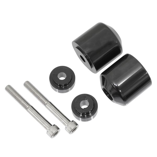 CNC bar end for HONDA RR black