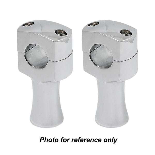 Chrome steel riser 12.5mm bamboo type 3''