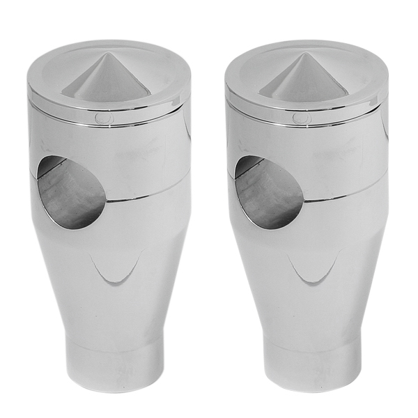 Chrome alloy riser with alloy cap H: 3''