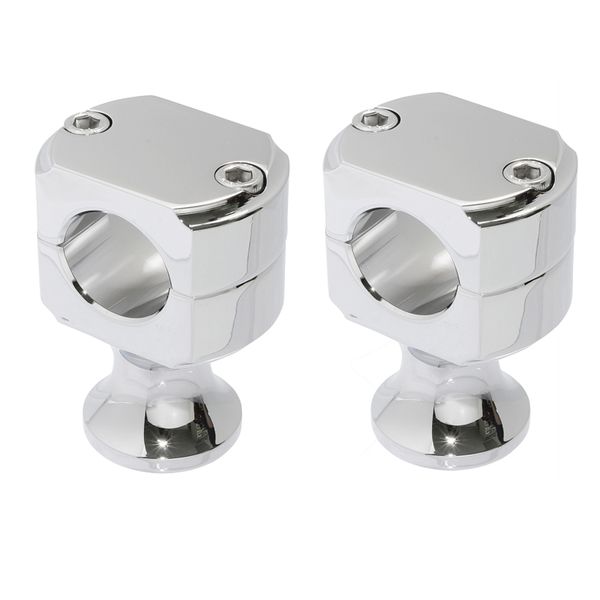 Chrome mini riser alu 2''