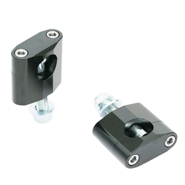 Bar mounts for triple clamp, AL6061-T6, bar bore available