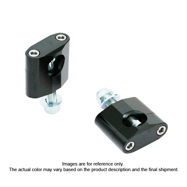 Bar mounts for triple clamp, AL6061-T6, bar bore available