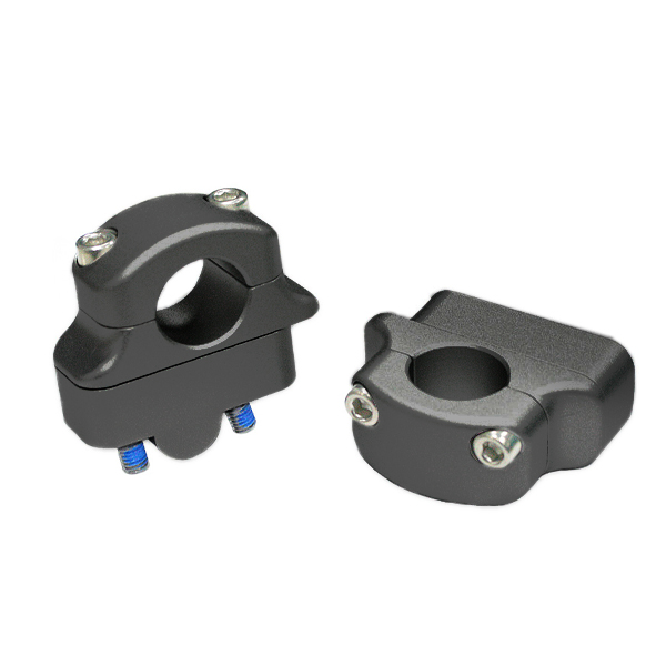 Handlebar clamp 28.6mm alloy CNC machined AL6061