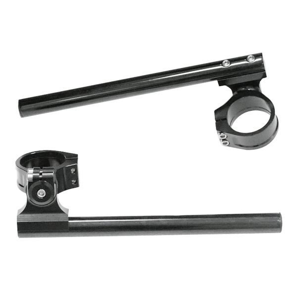 Clip-on handlebar black for APRILLIA RS250, DUCATI MILLE