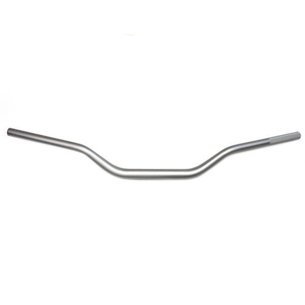 Handlebar 28.6 AL6061 silver W: 802, H: 99, R: 65, SPACE: 200, sweep: 54