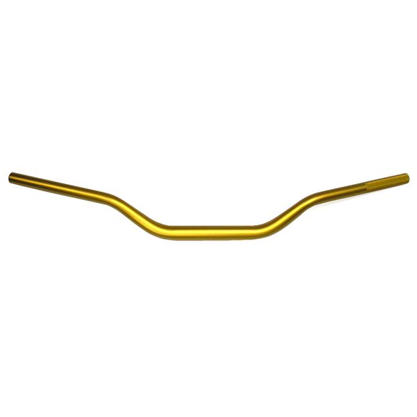 Handlebar 28.6mm AL6061 gold. W: 802, H: 99, R: 65, SPACE: 200, SWEEP: 54