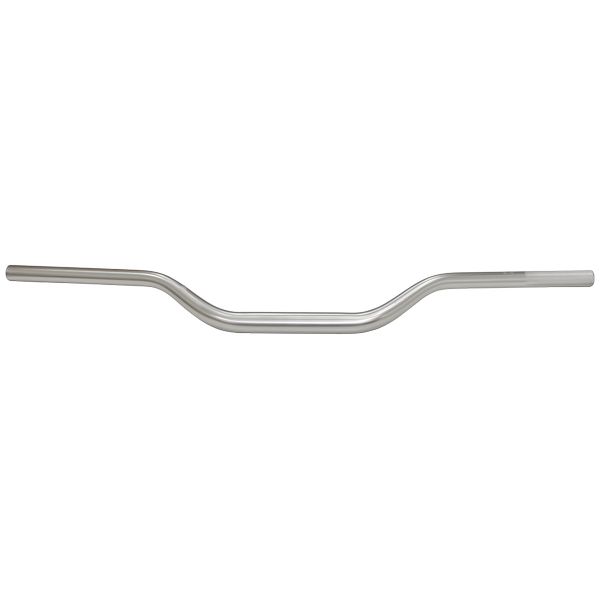 Handlebar 28.6mm AL6061 titanium. W: 802, H: 99, R: 65, SPACE: 200, SWEEP: 54