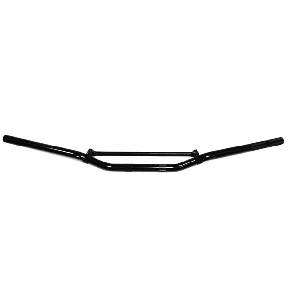 AL6061 handlebar with high polish, silver crossbar