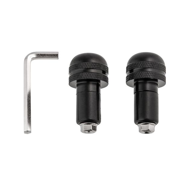 Bar end black /17mm