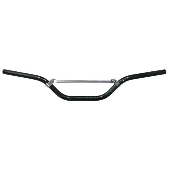 AL6061 handlebar carbon W/730mm*R/100 mm carbon look with crossbar