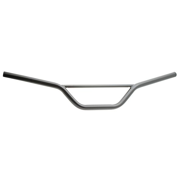 Universal dirtbike 7/8'' steel handlebar. W: 31.25'', R: 5.5'', PB: 5''